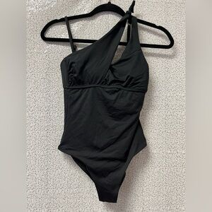 Becca by Rebecca Virtue Women's Sadie One Shoulder One Piece Swimsuit | size XS